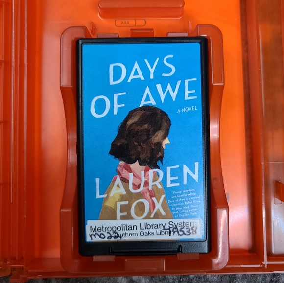 DAYS OF AWE By Lauren Fox Fiction Playaway Audio Book Novel - Picture 1 of 6